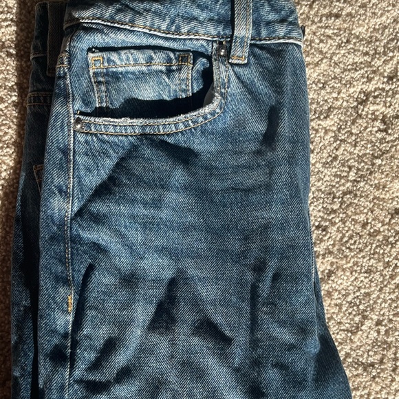 Dynamite “Claudia”, Mom jean, Slight crop, Dark-wash. Size 24! - Picture 6 of 6